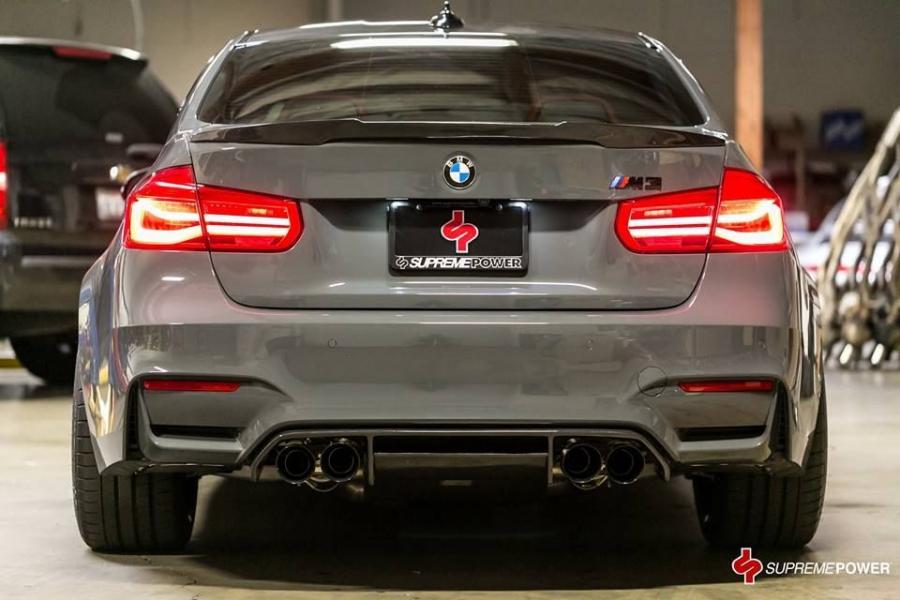  BMW M3 Sedan Grigio Telesto by Supreme Power 2016 года  (фото 16 из 16)